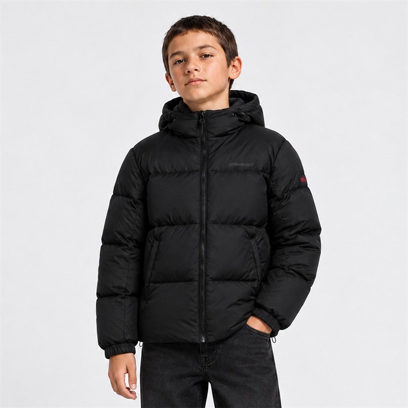 Copenhagen Legacy Veste à capuche enfants - Noir - Image 1