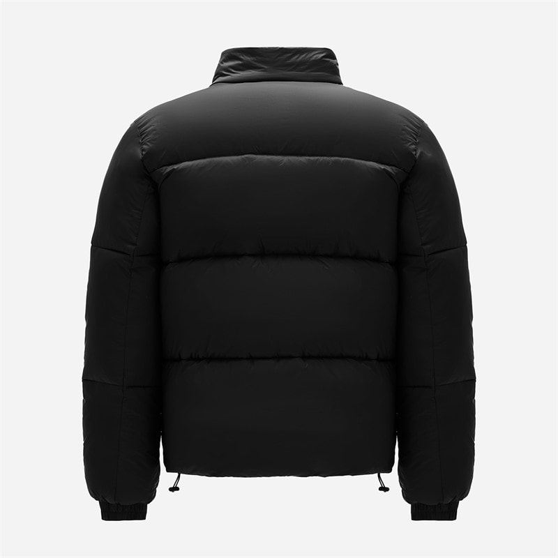 Herren - Wattierte Jacke Schwarz - Bild 4