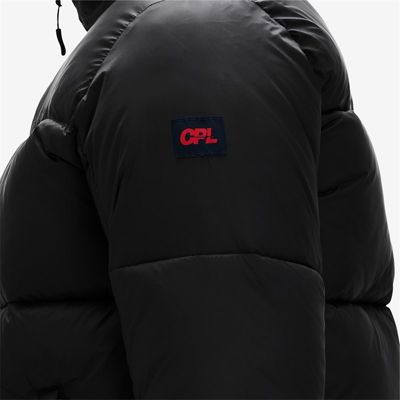 Herren - Wattierte Jacke Schwarz - Bild 5
