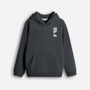 Dziecięce bluza z kapturem Charcoal