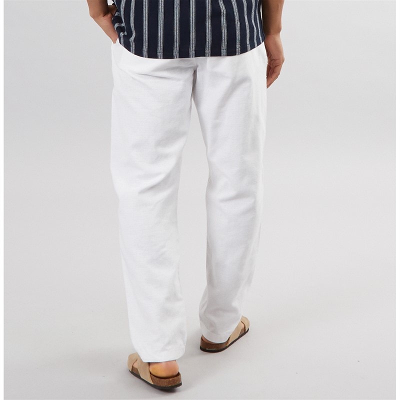 Mężczyźni spodnie chino Inclio Off White – zdjęcie  2