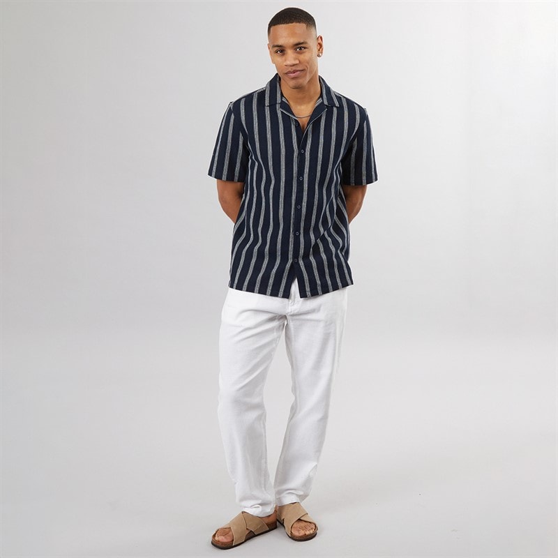 Mężczyźni spodnie chino Inclio Off White – zdjęcie  3