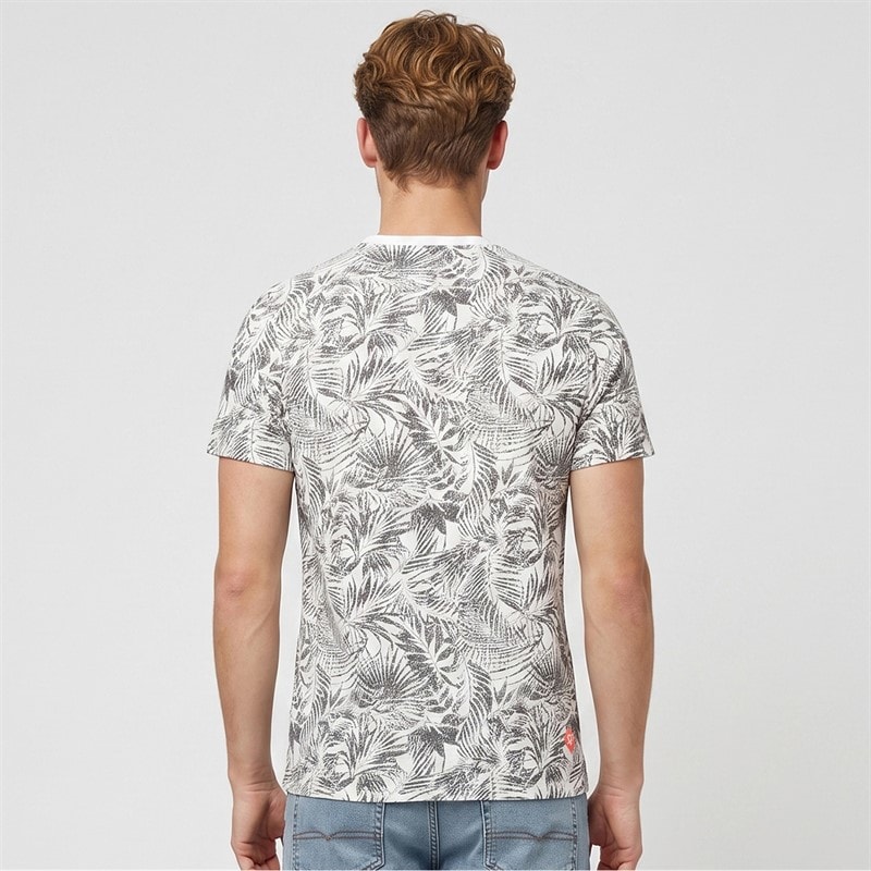 Mężczyźni koszulka Inpalme Off White – zdjęcie  2