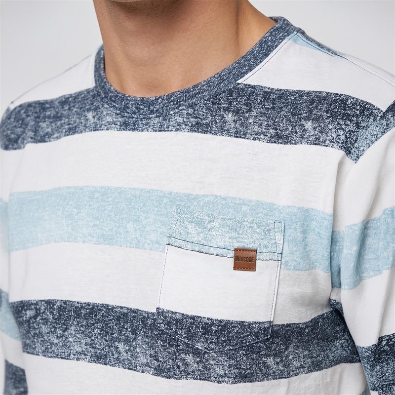 T-shirt Inhernandez hommes Blue Wave - Image 5