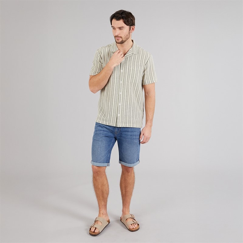 Mężczyźni szorty kaden Medium Indigo – zdjęcie  4