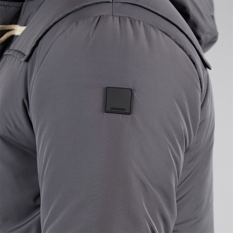 Heren baltico duffelcoat Donkergrijs - Afbeelding 5