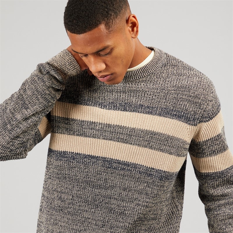 Herren - Jacco Gestrickter Pullover Sky Captain - Bild 3