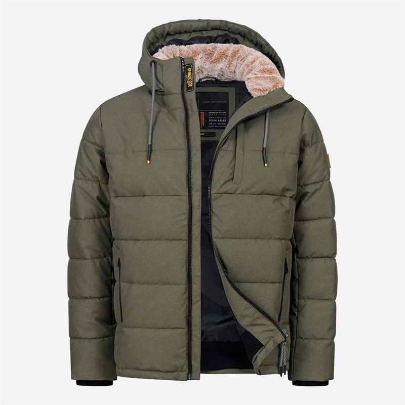Indicode Herren - Inhebero Jacke - Army
