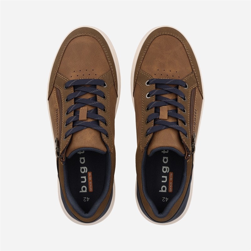 Heren spinaker trainers Cognac - Afbeelding 3