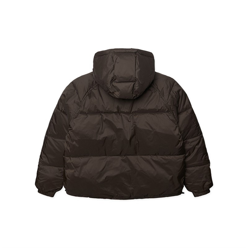 Veste bomber imperméable hommes Marron foncé - Image 2
