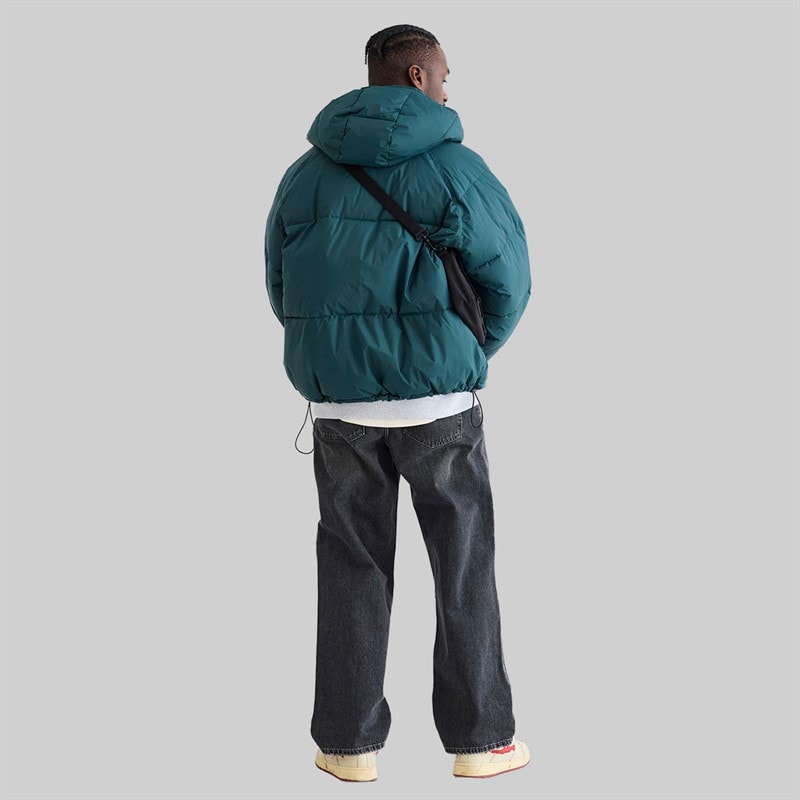 Mężczyźni wodoodporna kurtka bomber Zumo Sports Green – zdjęcie  2