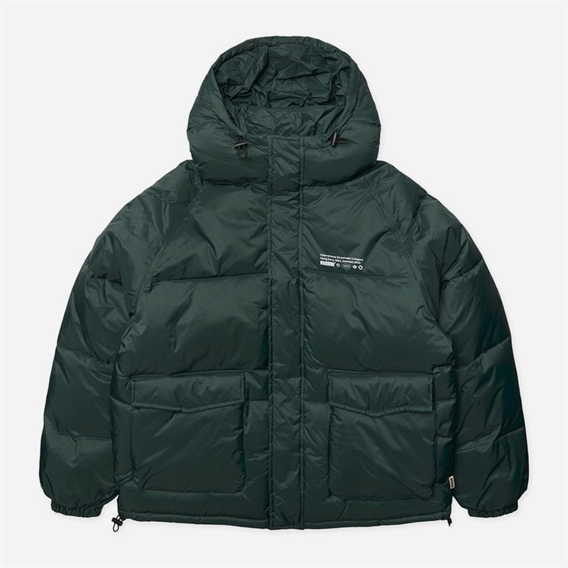 Mężczyźni wodoodporna kurtka bomber Zumo Sports Green – zdjęcie  3