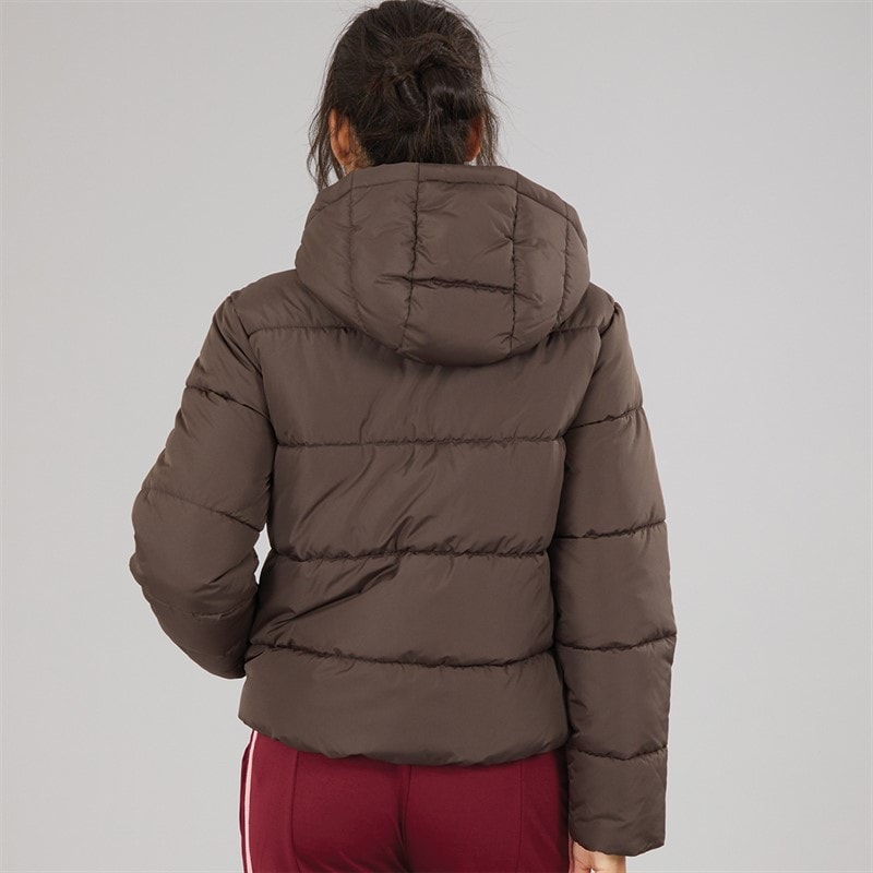 Damskie pikowana kurtka alice Chocolate Brown – zdjęcie  2