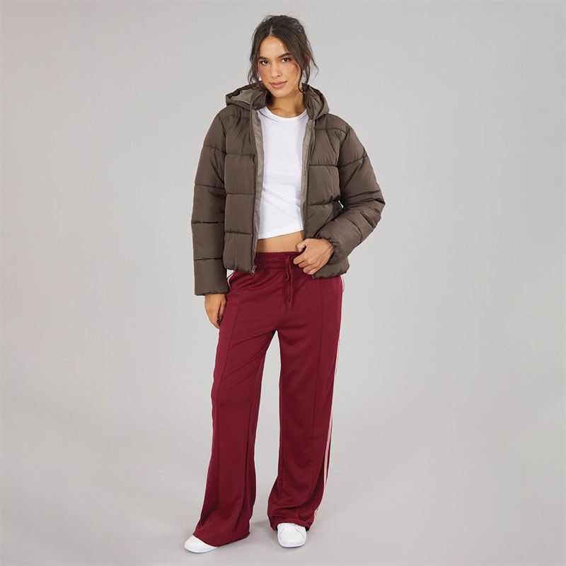 Damskie pikowana kurtka alice Chocolate Brown – zdjęcie  4