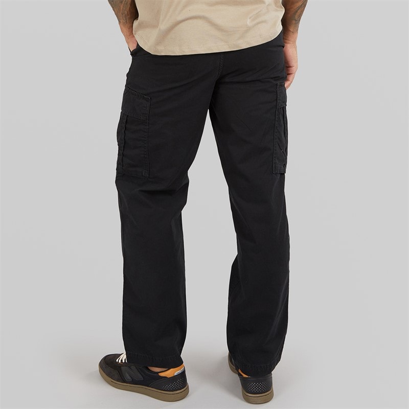 Herren - Carl Locker Geschnittene Cargo-Hose Schwarz - Bild 2
