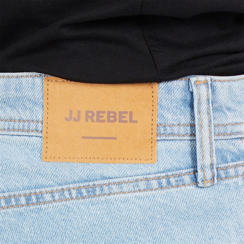 Herren - Roxan Locker Geschnittene Jeans Hellblau - Bild 3
