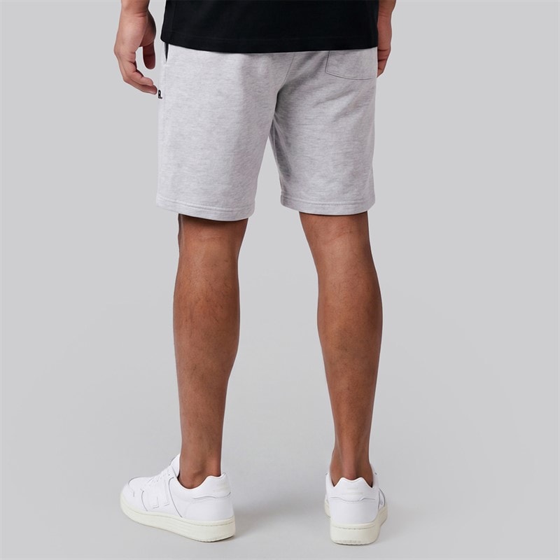 Heren logo sweatshorts Light Grey Melange - Afbeelding 2