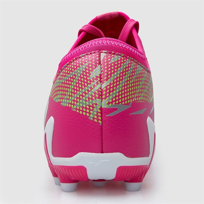 Heren striker 25 ag kunstgras voetbalschoenen Roze - Afbeelding 4