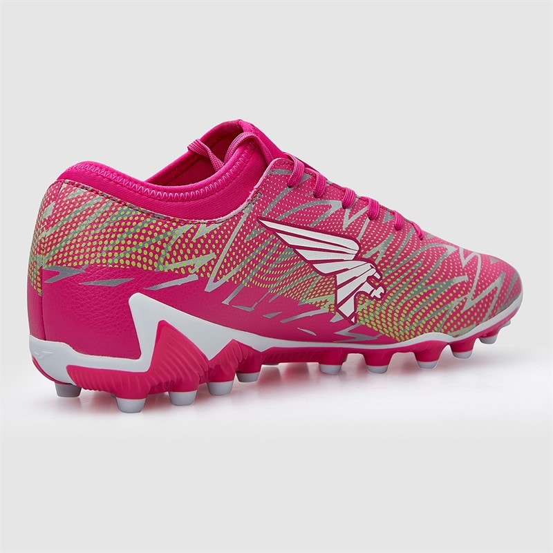 Heren striker 25 ag kunstgras voetbalschoenen Roze - Afbeelding 5