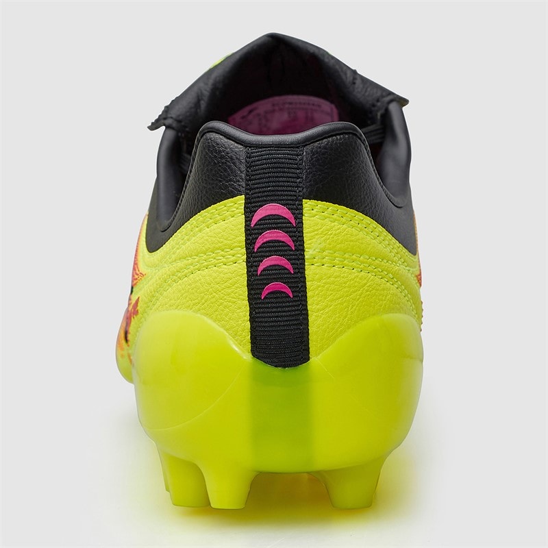 Mężczyźni buty piłkarskie score 25 ag na sztuczną trawę Fluoro Yellow – zdjęcie  4