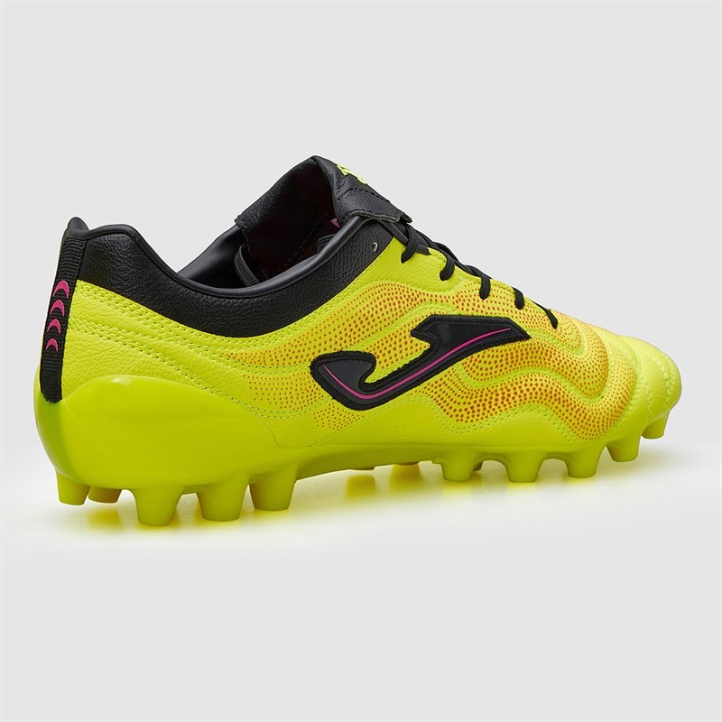 Mężczyźni buty piłkarskie score 25 ag na sztuczną trawę Fluoro Yellow – zdjęcie  5