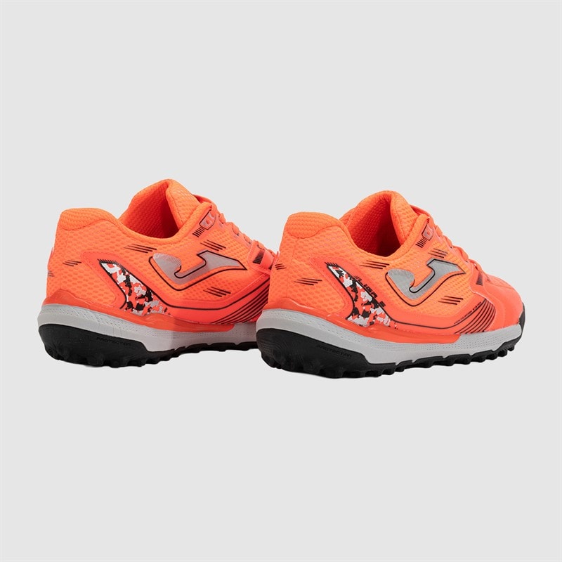 Heren liga 5 25 tf astro turf voetbalschoenen Rood - Afbeelding 3