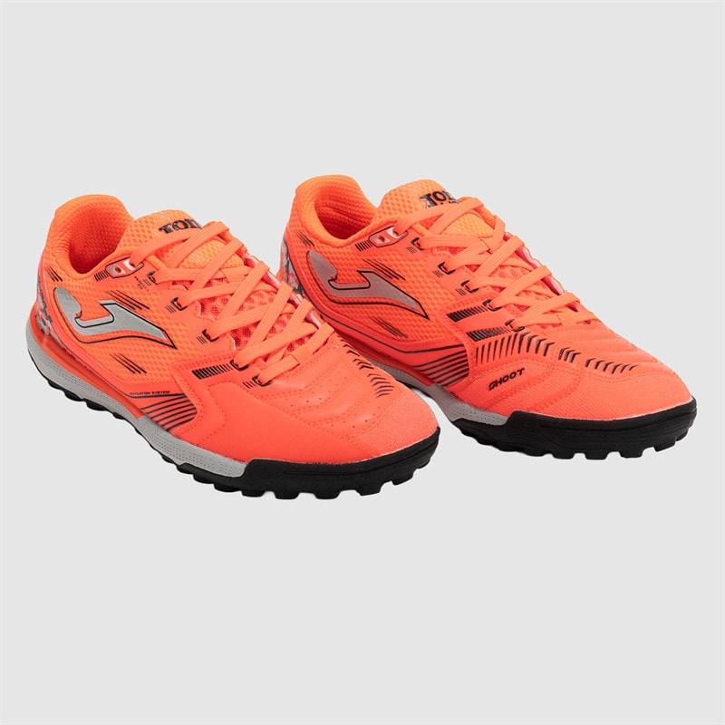 Heren liga 5 25 tf astro turf voetbalschoenen Rood - Afbeelding 5