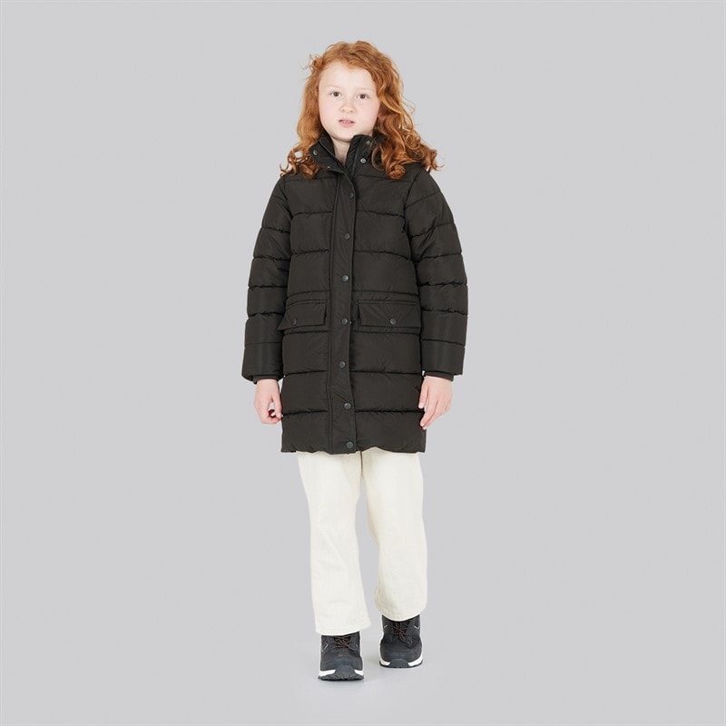 Zig Zag Parka matelassée Luisa filles - 1001 Noir - Image 5