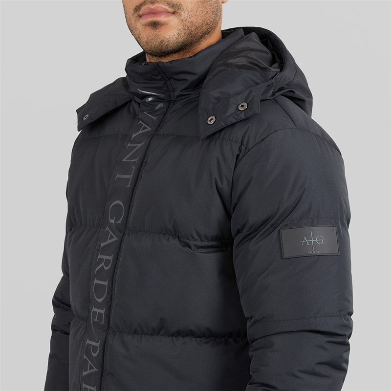 Herren - Pyron Steppjacke Schwarz - Bild 3