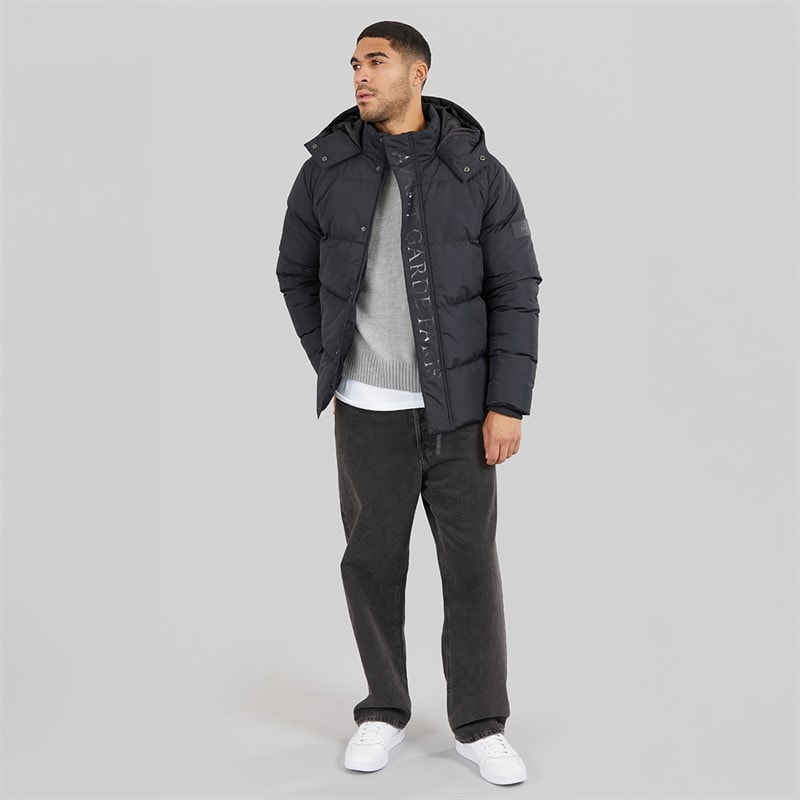 Herren - Pyron Steppjacke Schwarz - Bild 4