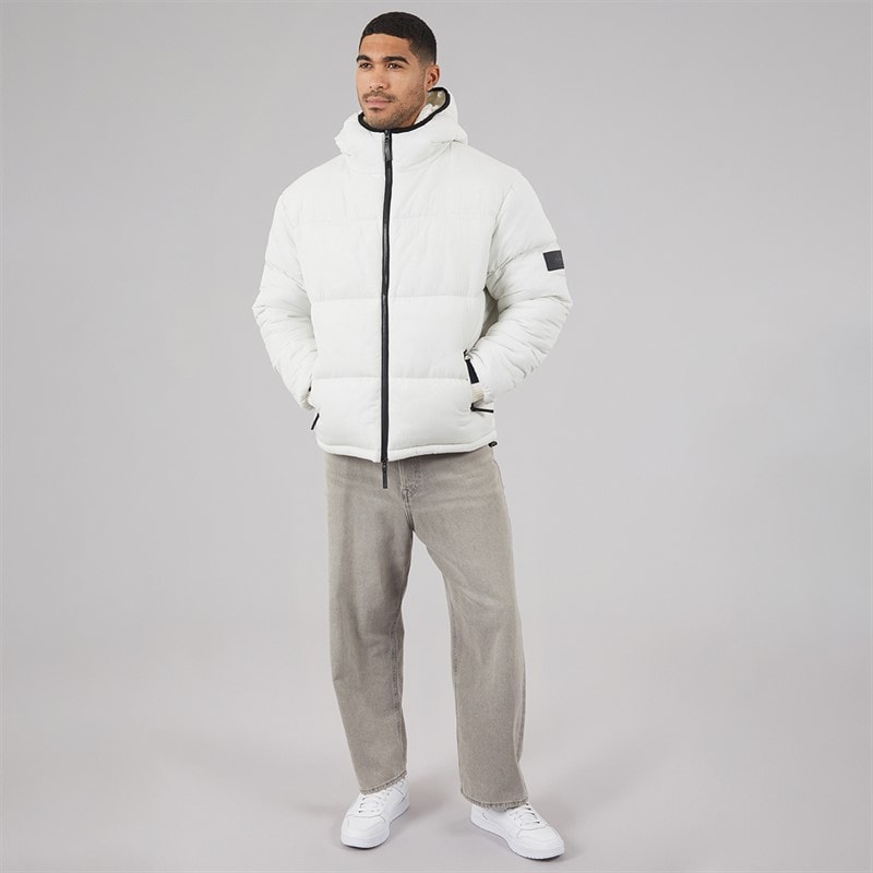 Heren tempete pufferjas Off White - Afbeelding 4