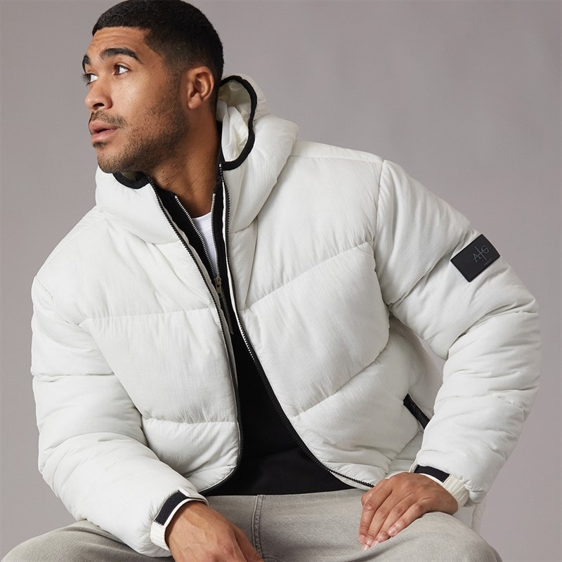 Heren tempete pufferjas Off White - Afbeelding 5