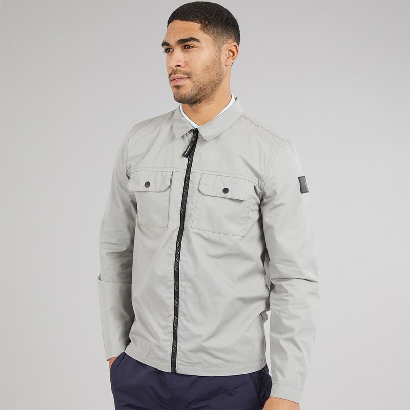 Surchemise Arden hommes Ice Grey - Image 3
