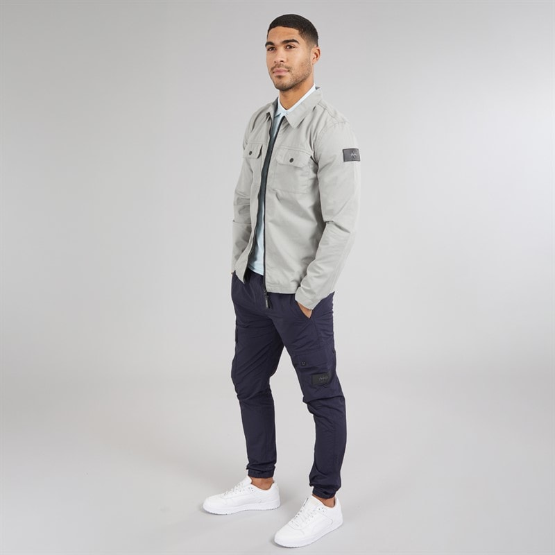 Surchemise Arden hommes Ice Grey - Image 4