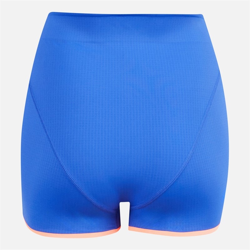 adidas Damen - FFR Team France Lauf-Shorts - Semi Lucid Blue - Bild 3