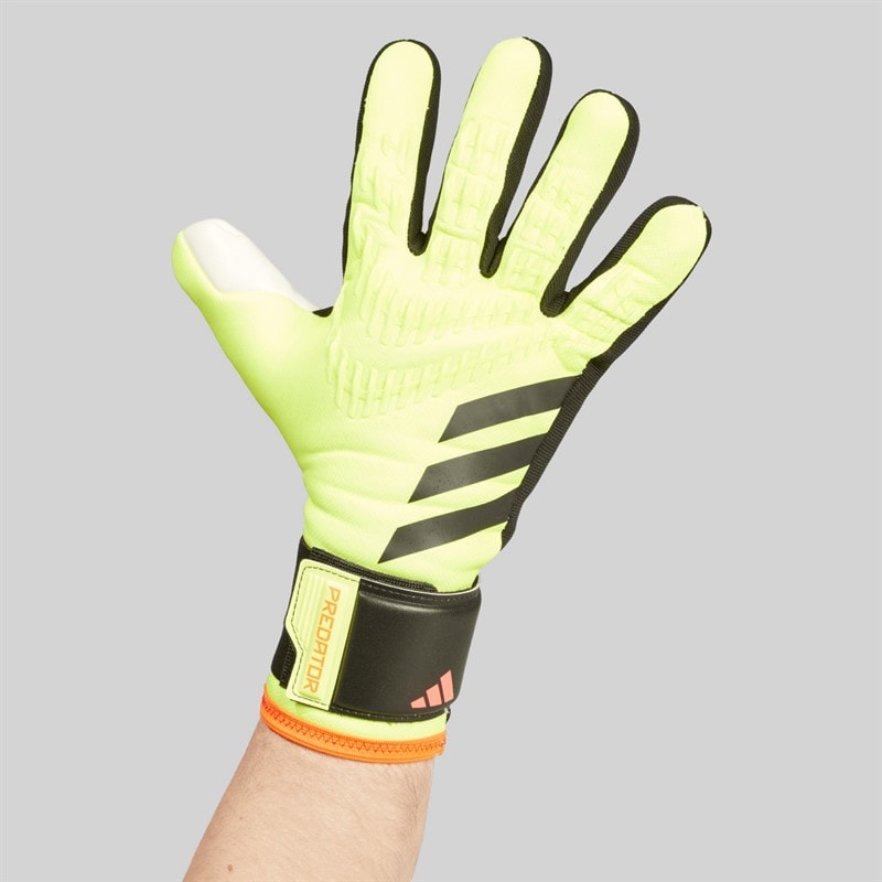Herren - Predator League Torwart-Handschuhe Solar Gelb/Schwarz/Solar Rot - Bild 3