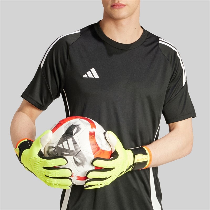 Herren - Predator League Torwart-Handschuhe Solar Gelb/Schwarz/Solar Rot - Bild 4