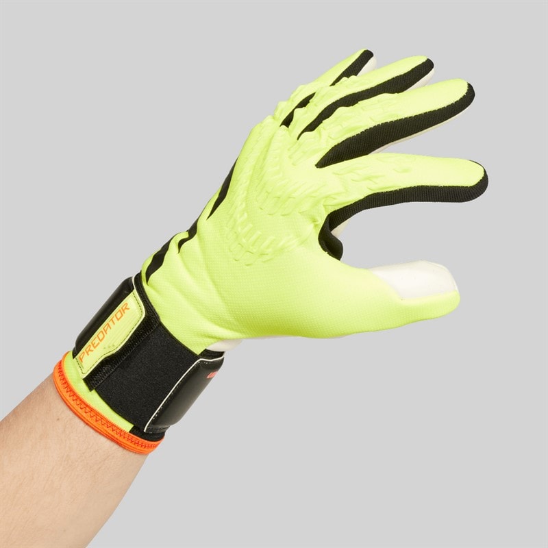 Herren - Predator League Torwart-Handschuhe Solar Gelb/Schwarz/Solar Rot - Bild 5