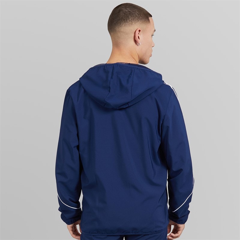 Heren tiro 23 league windbreaker jas Team Navy Blue - Afbeelding 2