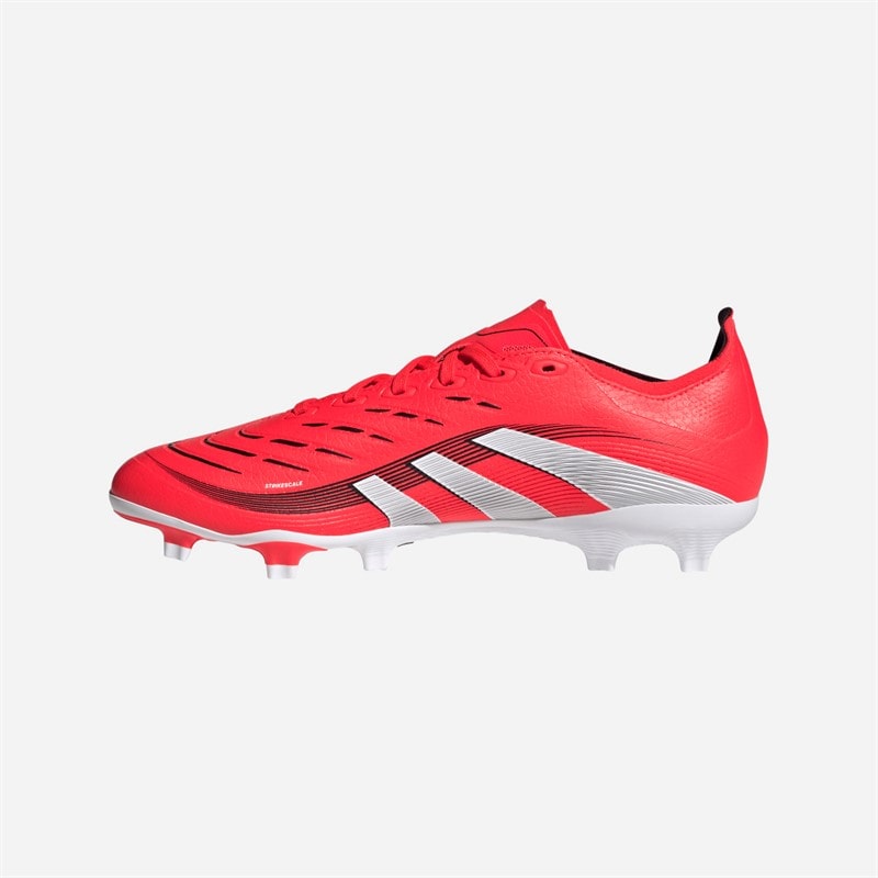Chaussures de football Predator League FG/MG terrain ferme/multi hommes Lucid Red/Cloud White/Noir de base - Image 5