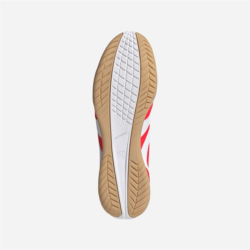 adidas Chaussures de football en salle Predator Club hommes - Lucid Red/Cloud White/Noir de base - Image 2