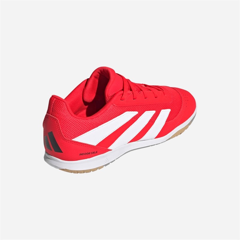 adidas Chaussures de football en salle Predator Club hommes - Lucid Red/Cloud White/Noir de base - Image 3