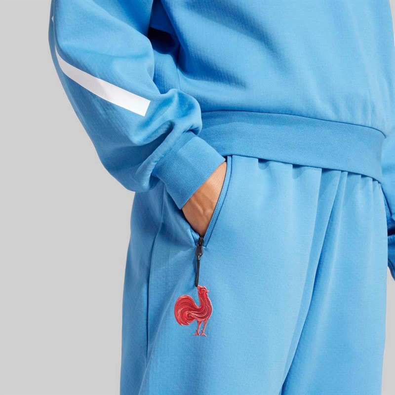Pantalon de survêtement de voyage FFR France rugby Z.N.E femmes Focus Blue - Image 5