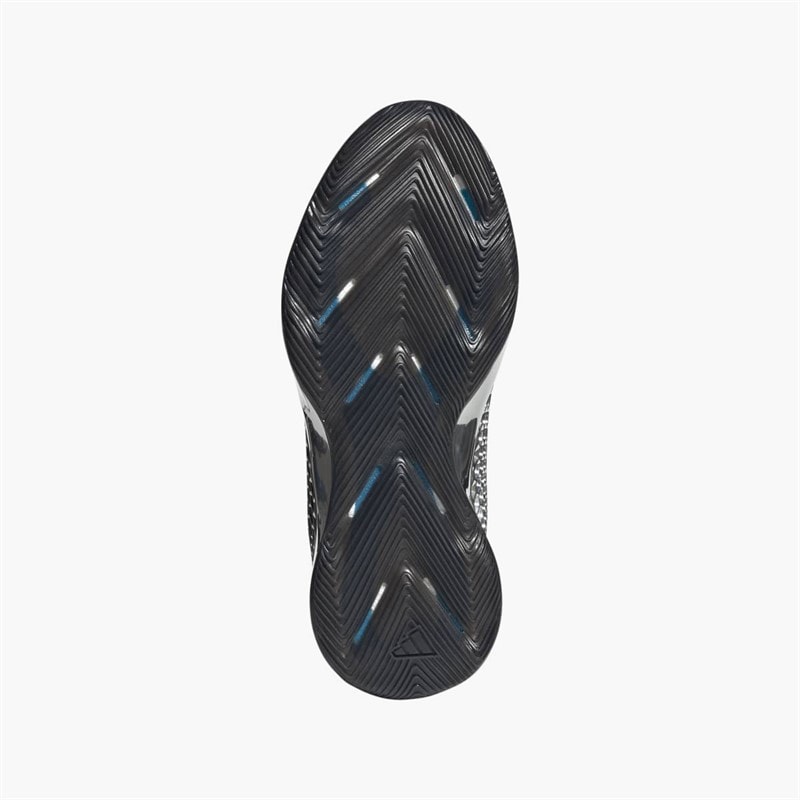 Mężczyźni buty do koszykówki anthony edwards 1 mid 'chrome' Core Czarny/Silver Metallic/Core Czarny – zdjęcie  2
