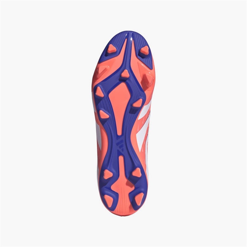 Herren - Predator Club FG/MG Fußballschuhe für Fester/Mehrfacher Boden Signal Coral/Cloud Weiß/Beam Orange - Bild 2