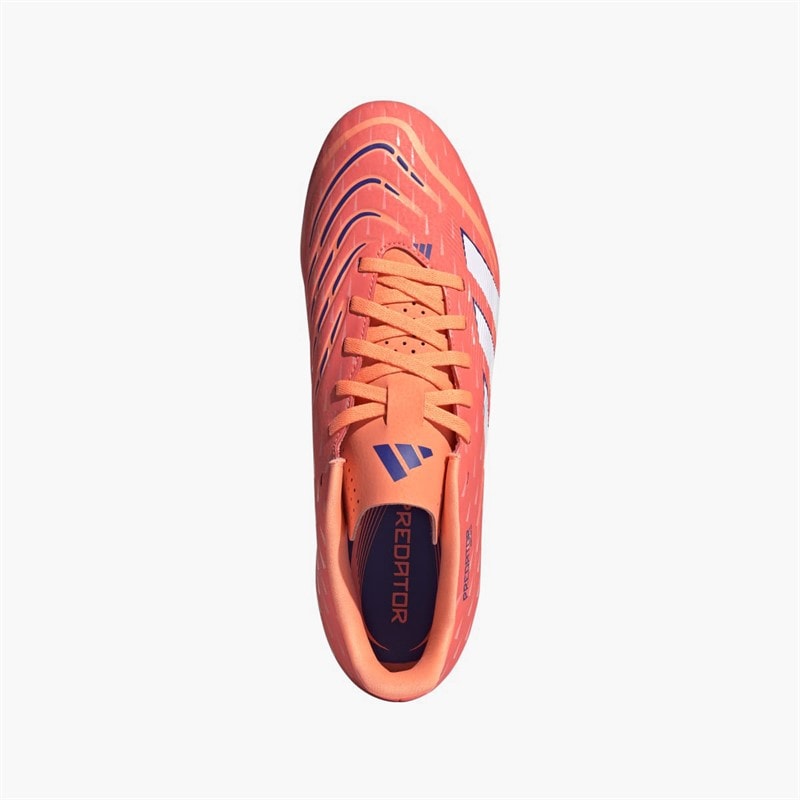 Herren - Predator Club FG/MG Fußballschuhe für Fester/Mehrfacher Boden Signal Coral/Cloud Weiß/Beam Orange - Bild 4