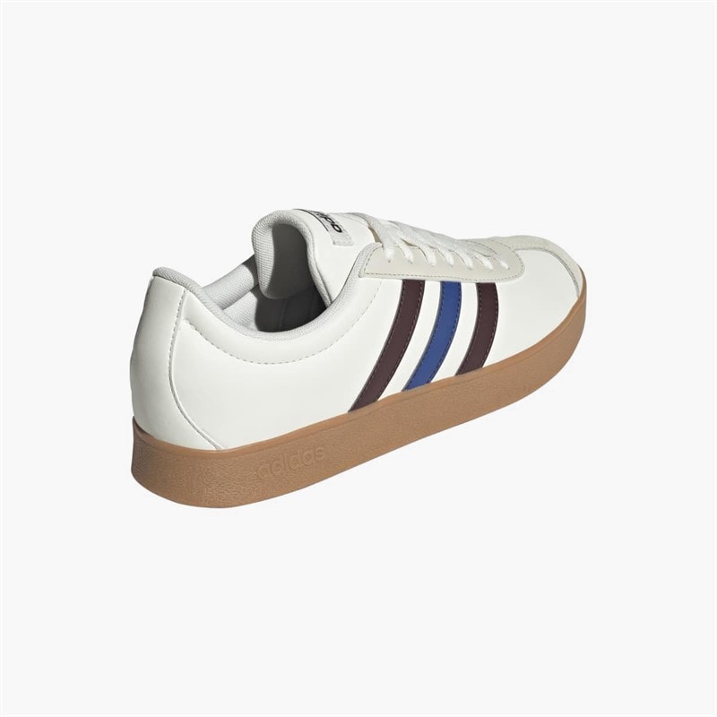 VL court base trainers Cloud White/Aurora Ruby/Koningsblauw - Afbeelding 3