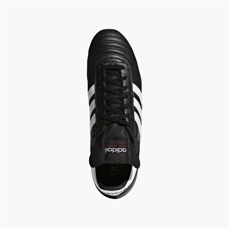 Chaussures de football Copa Mundial FG terrain ferme hommes Noir/Footwear White/Noir - Image 4