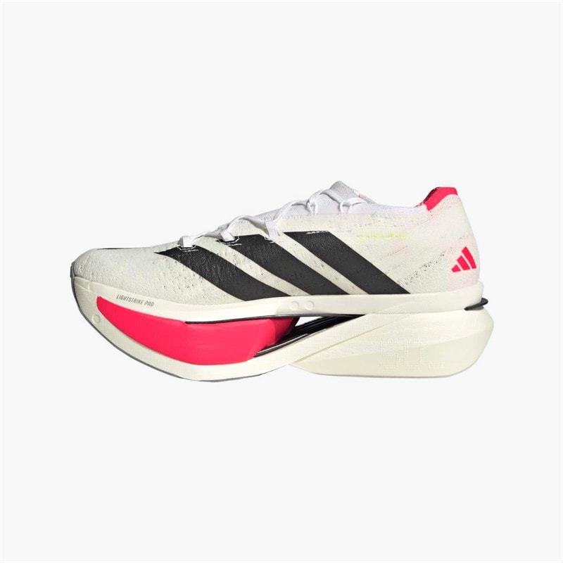 Herren - Adizero Prime X3 Strung Neutrale Laufschuhe Cloud White/Core Schwarz/Lucid Red - Bild 5