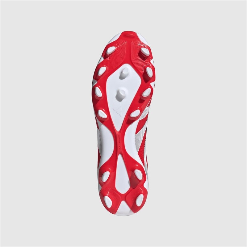 Herren - Predator Pro MG Multi-Ground Fußballschuhe Lucid Red/Cloud White/Core Schwarz - Bild 2